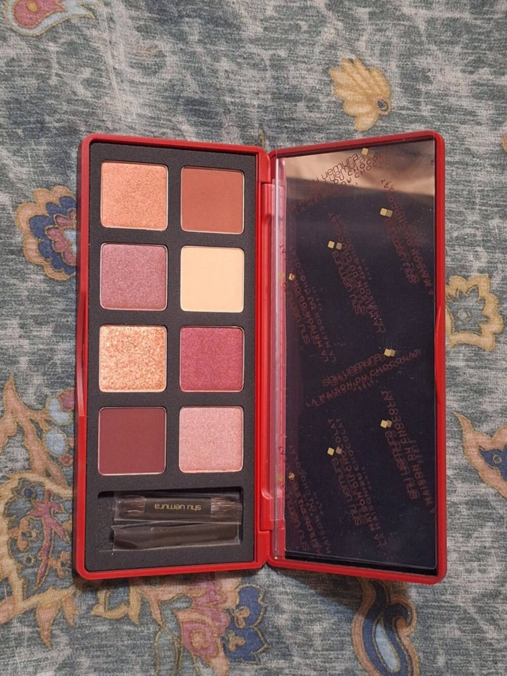 Shu Uemura x La Maison du Chocolat Ganache & Praline Eye Palette Framboise Berry